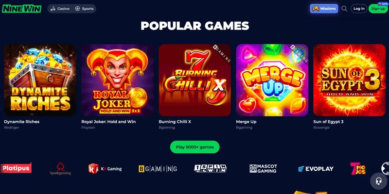 Choosing an Online Casino in the UK: Why NineWin Stands Out