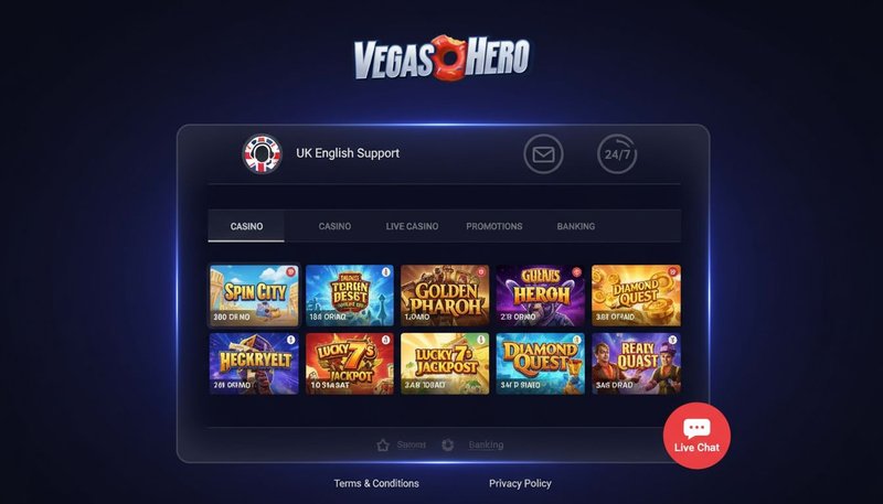 Welcome to the World of VegasHero Casino UK